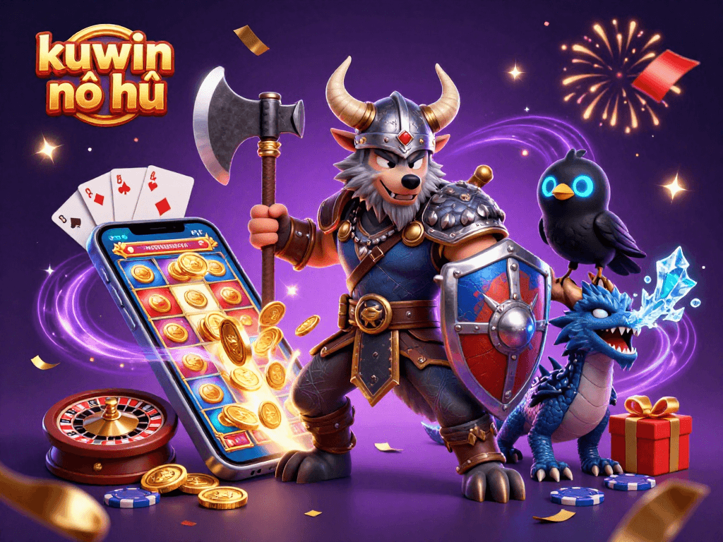 Experience the excitement of kuwin nổ hũ with dynamic slot games, coins, and energetic casino action.