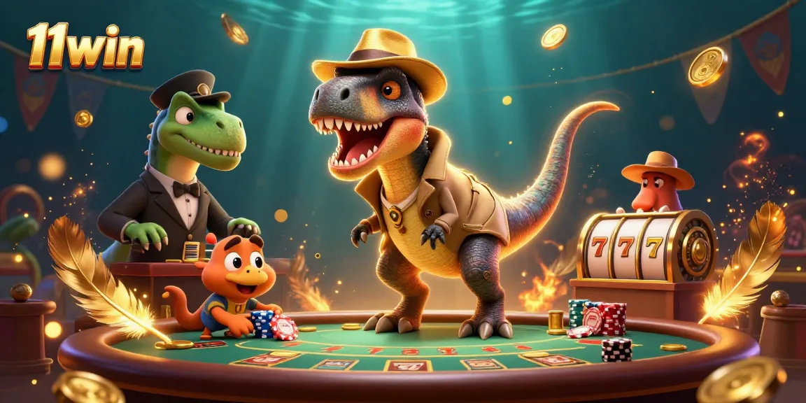 Engage in thrilling gameplay with 11win, where animated characters bring the excitement of blackjack to life.