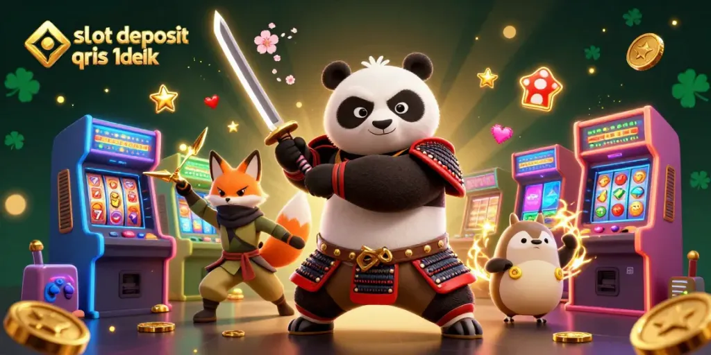 Experience thrilling gameplay with slot deposit qris 1 detik featuring vibrant characters and gaming elements.