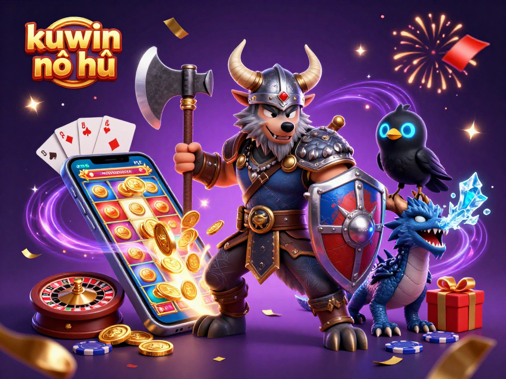 Experience the excitement of kuwin nổ hũ with dynamic slot games, coins, and energetic casino action.
