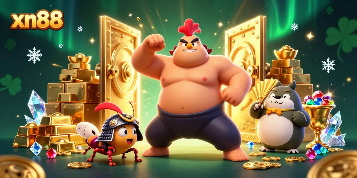 Experience thrilling wins at xn88 with colorful casino atmosphere and dynamic 3D characters.
