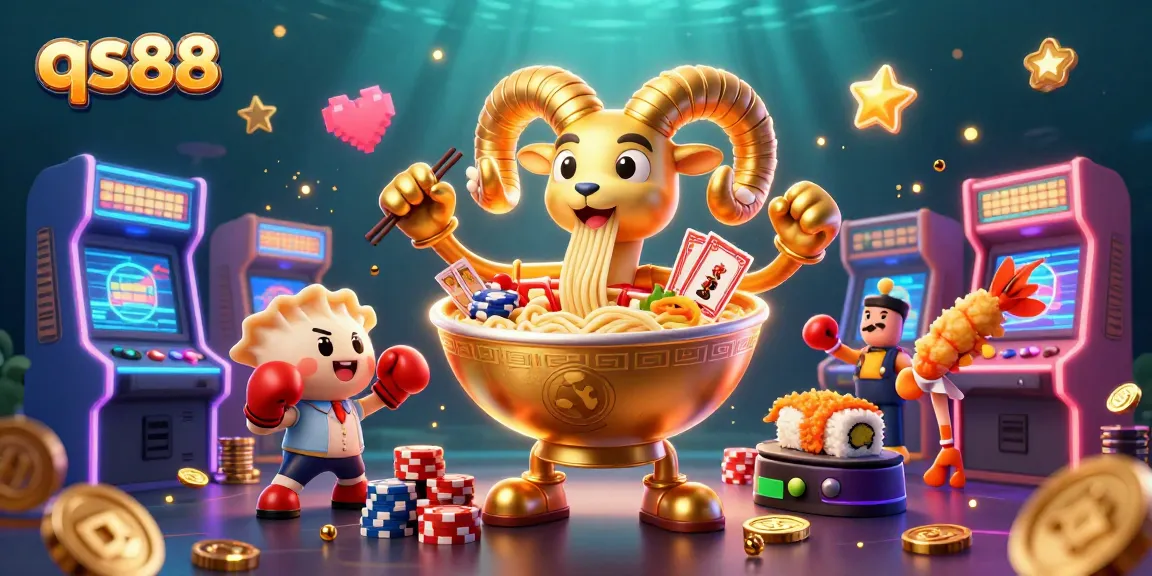Experience thrilling gaming action with qs88 featuring vibrant characters and casino elements